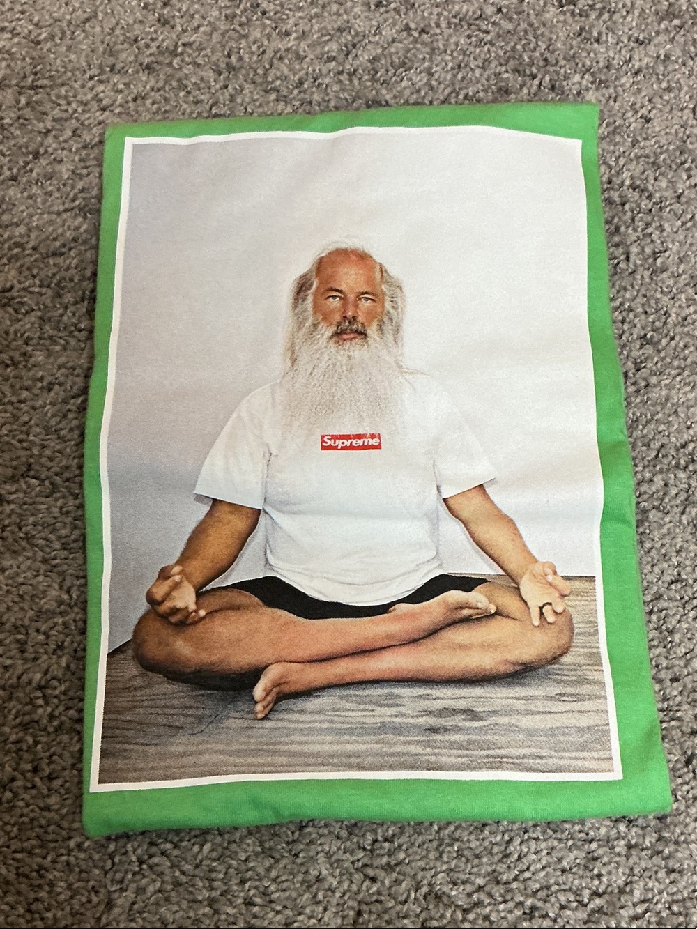 Rare Supreme Rick Rubin Fall/Winter 2021 green